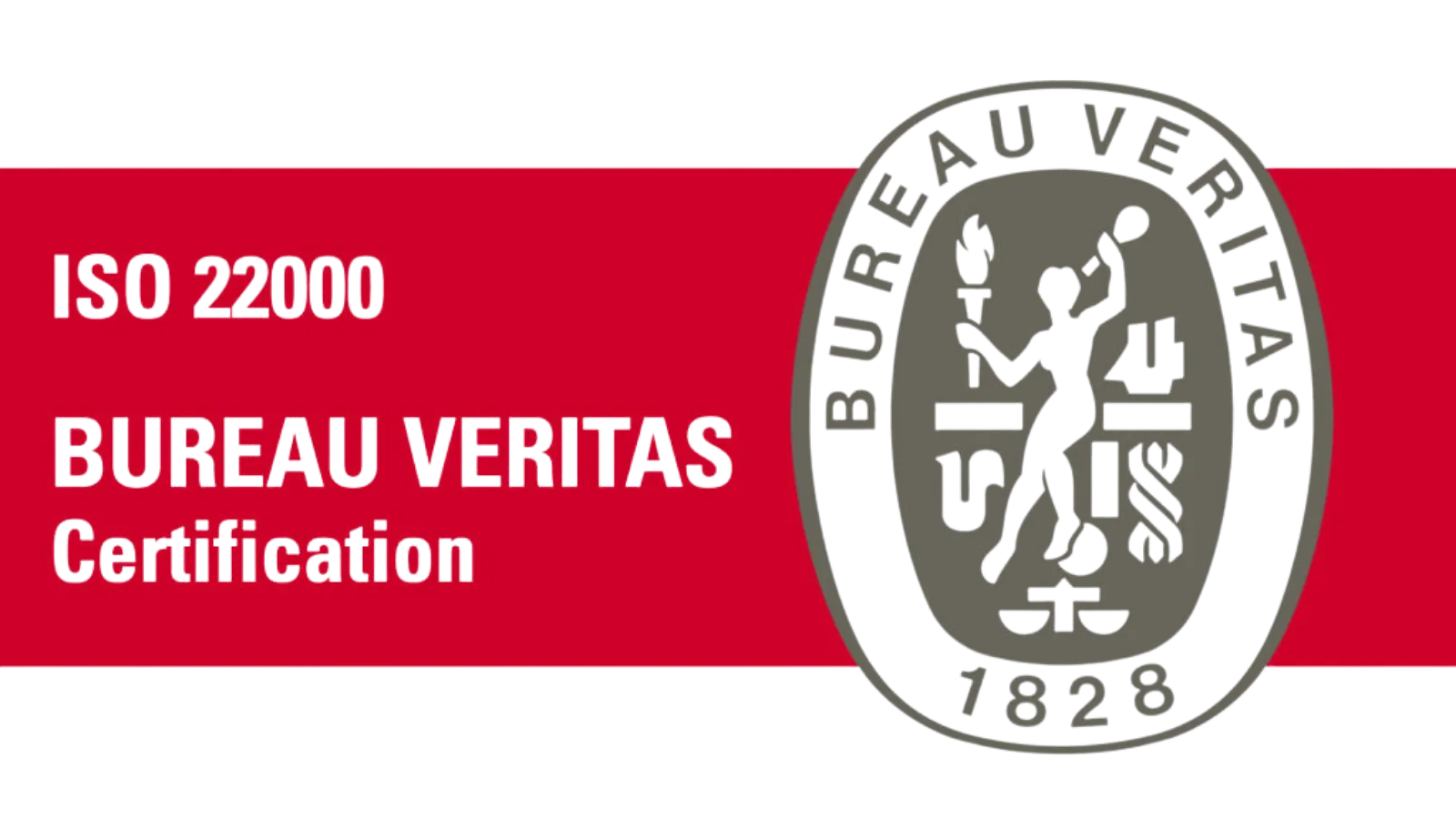 Bureau Veritas ISO 22000 certification mark